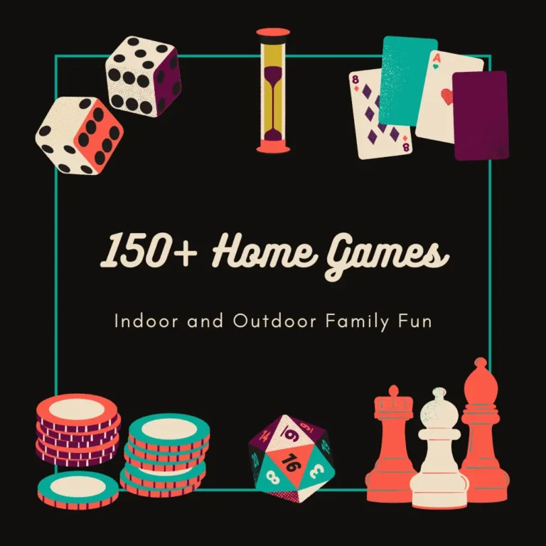 150+ Home Games: Indoor & Outdoor Family Fun in 2024