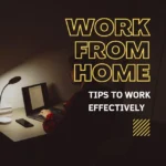 Tips to work from home
